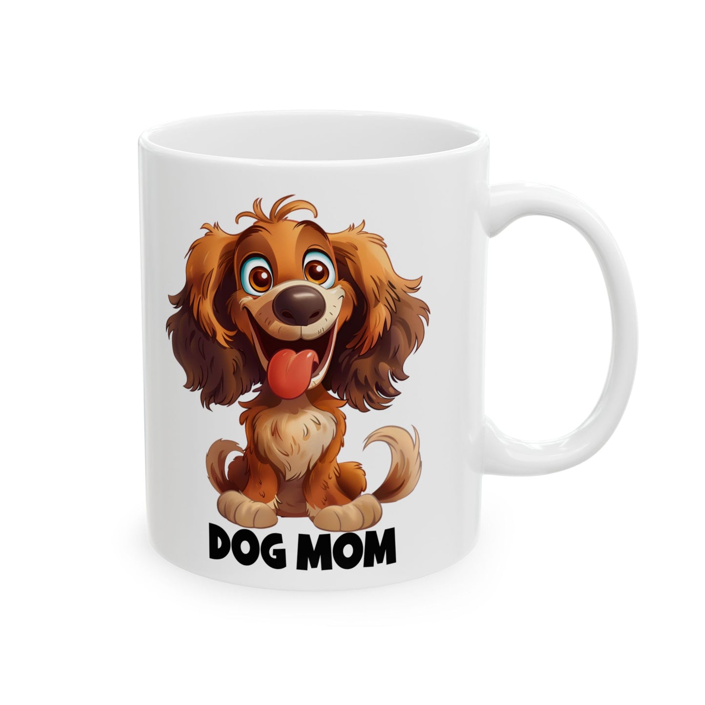 Dog Mom, Dog Dad Ceramic Mug, (11oz, 15oz)