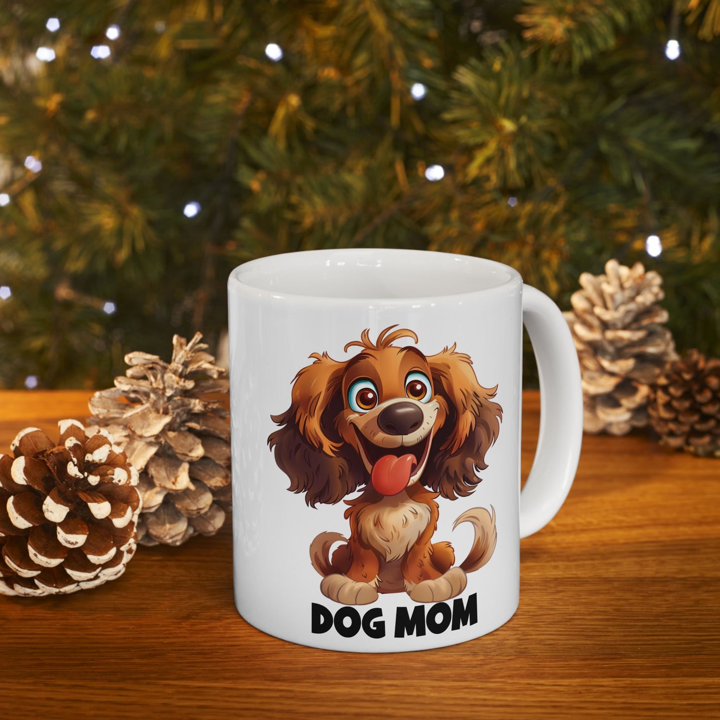 Dog Mom, Dog Dad Ceramic Mug, (11oz, 15oz)