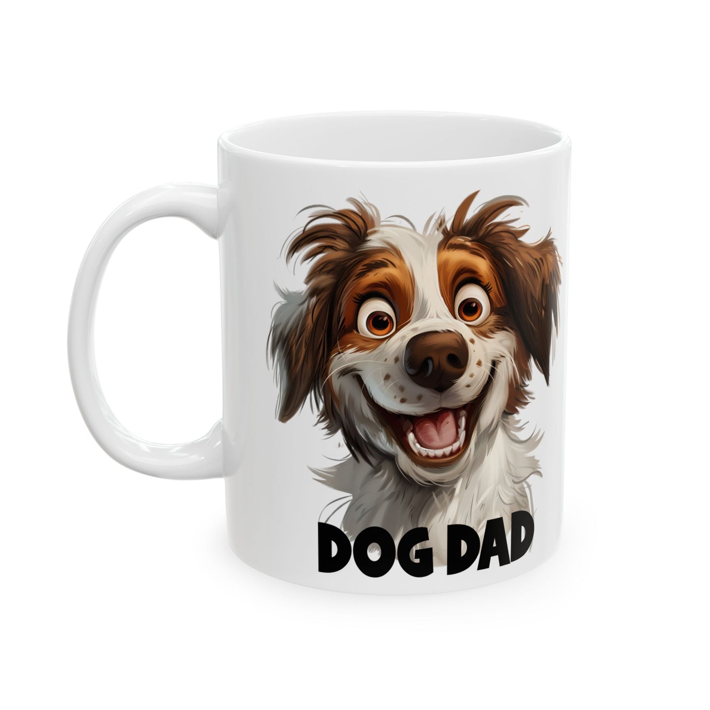 Dog Mom, Dog Dad Ceramic Mug, (11oz, 15oz)