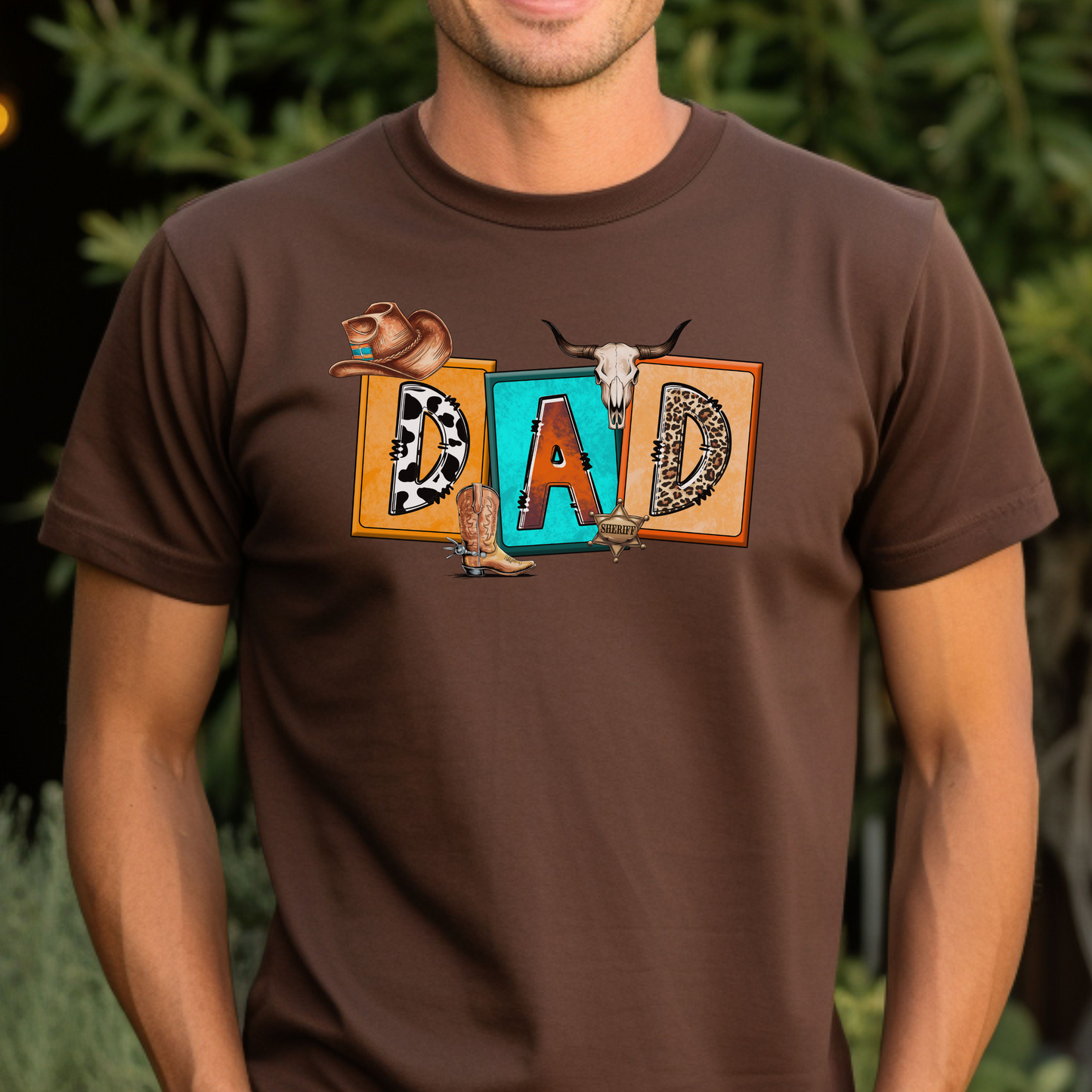 Cowboy Dad T-Shirt | Perfect Father's Day Gift for Dads Who Love Cowboys | Unique Gift Idea for Dad