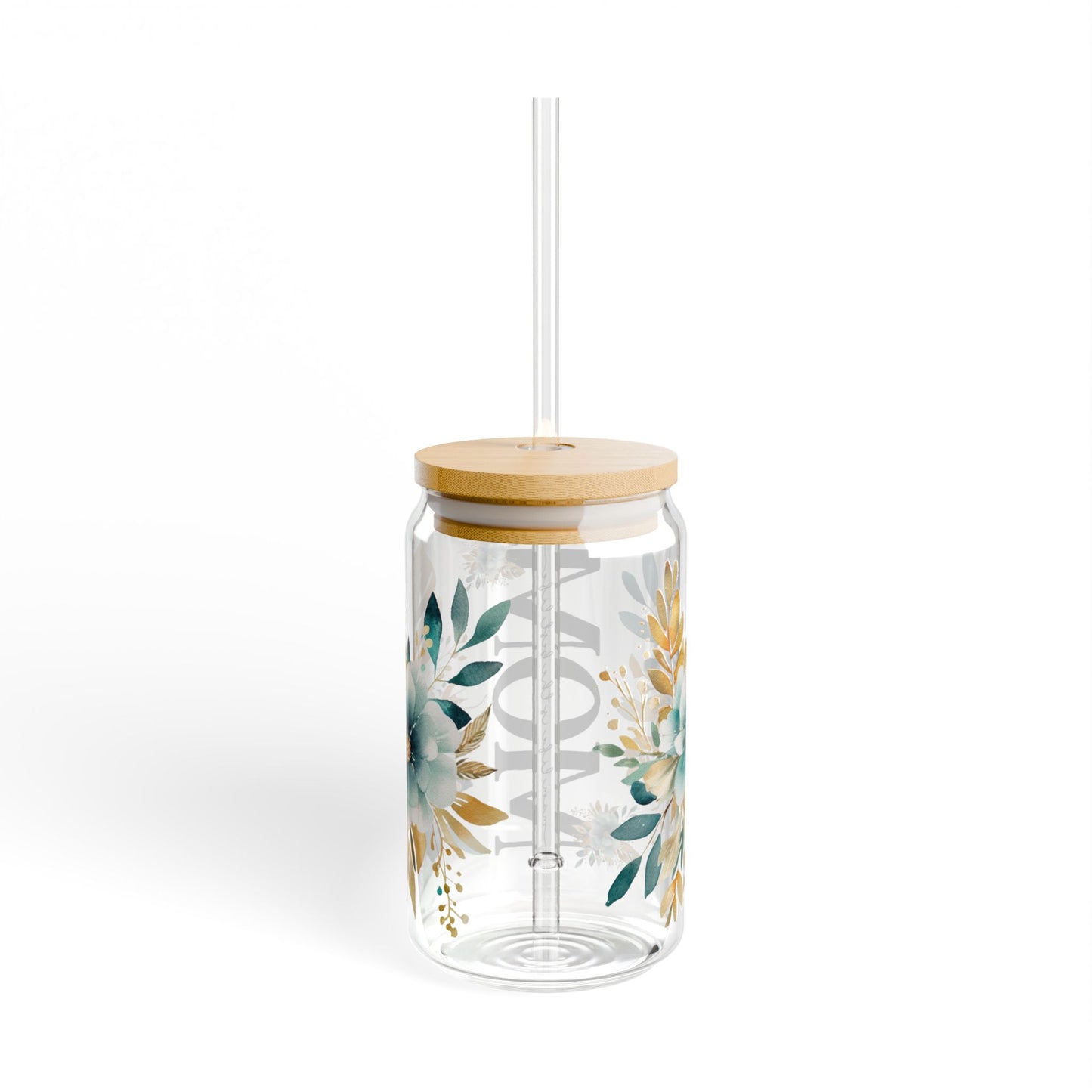 Flower mom the Sipper Glass, 16oz