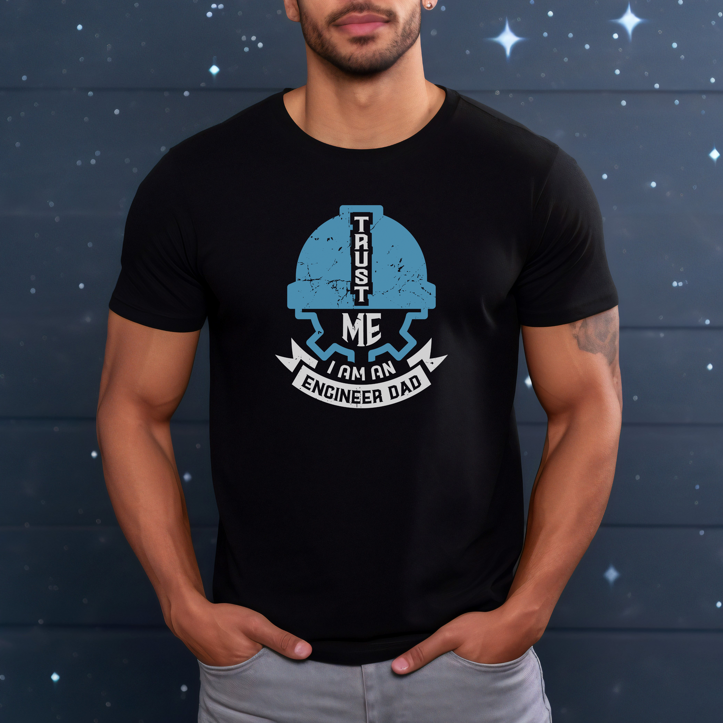 Engineer Dad Shirt - Trust Me I’m an Engineer Dad Tee, Father’s Day Gift for Engineer Dad, Funny Dad Shirt, Gift for Him