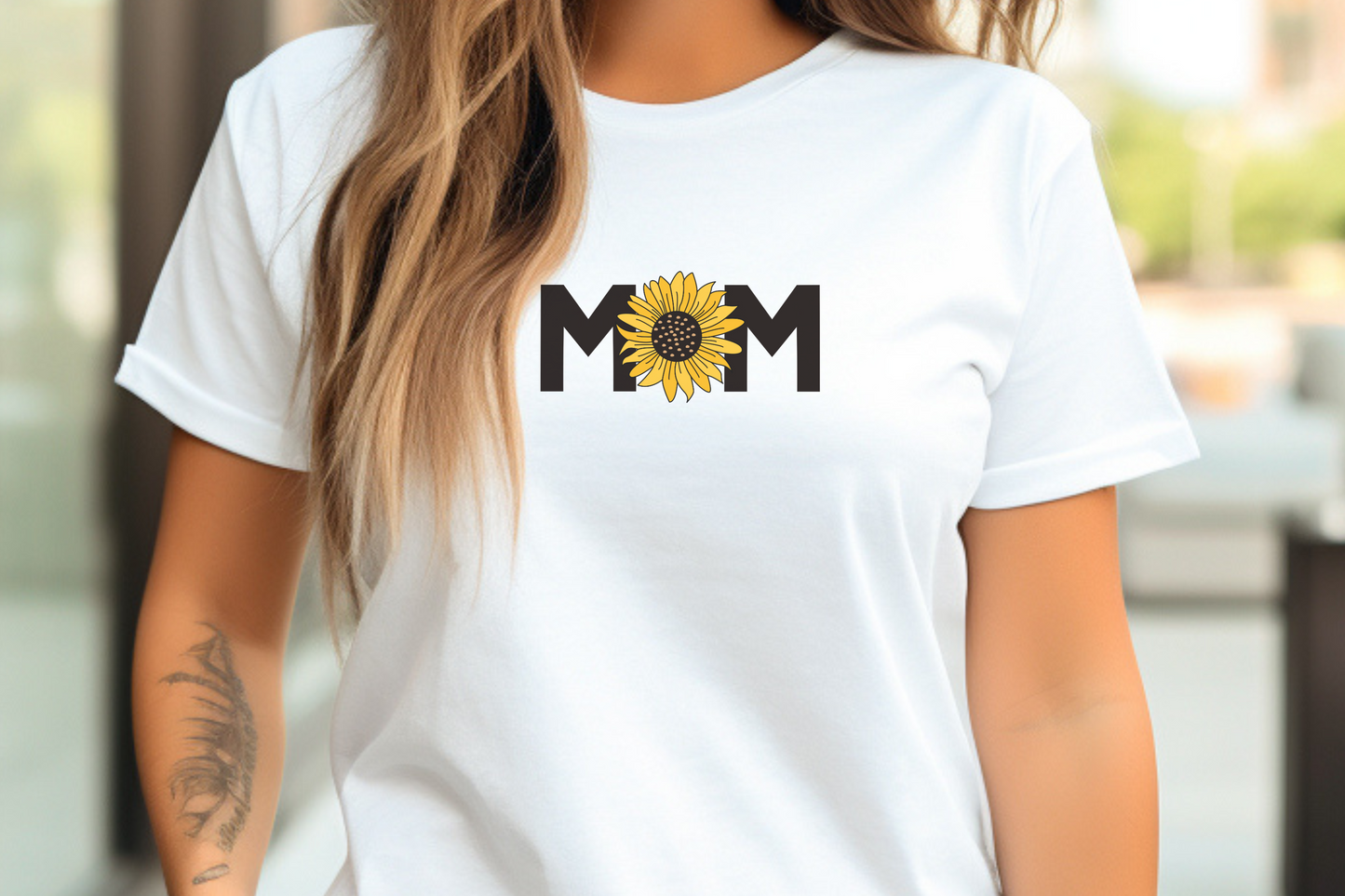 Sunflower T-Shirt for Mom - Perfect Mother's Day Gift, Cute Sunflower Shirt, Cozy & Comfortable Tee for Her