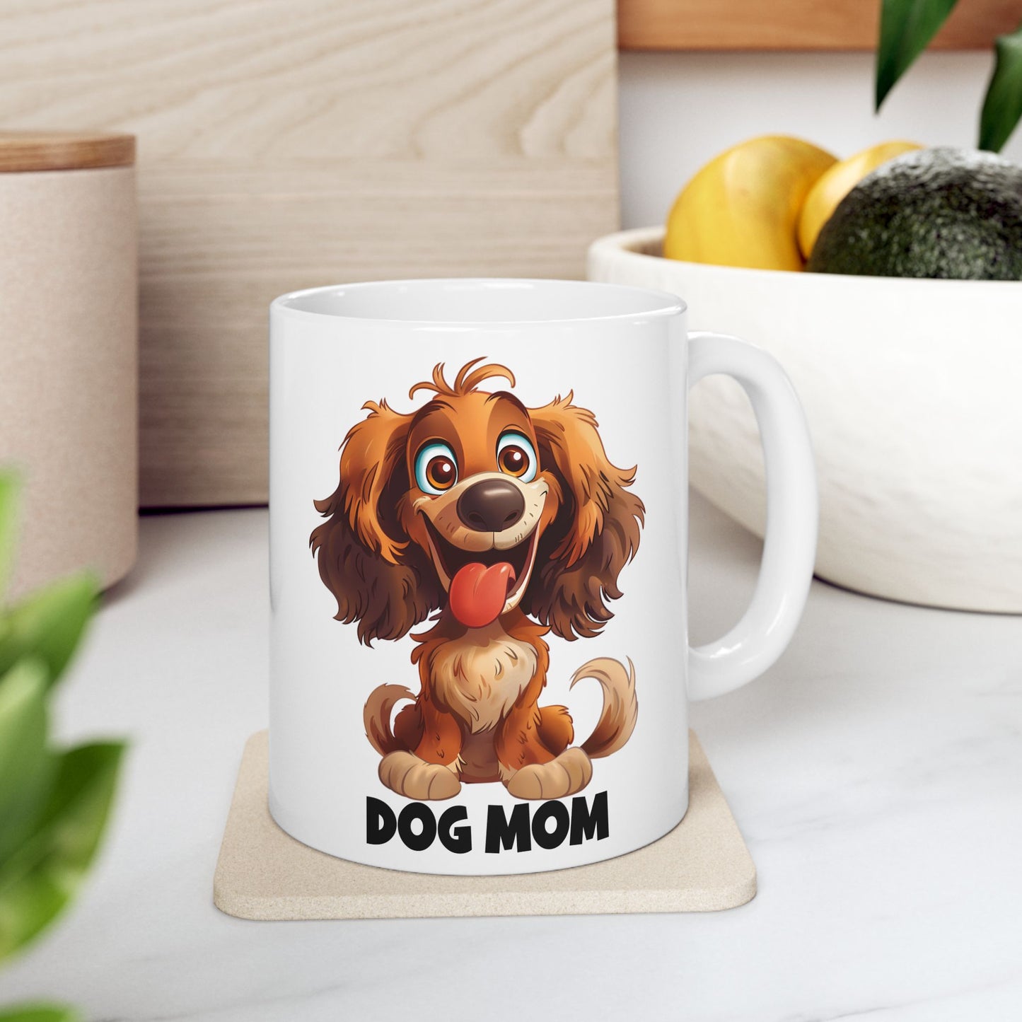 Dog Mom, Dog Dad Ceramic Mug, (11oz, 15oz)