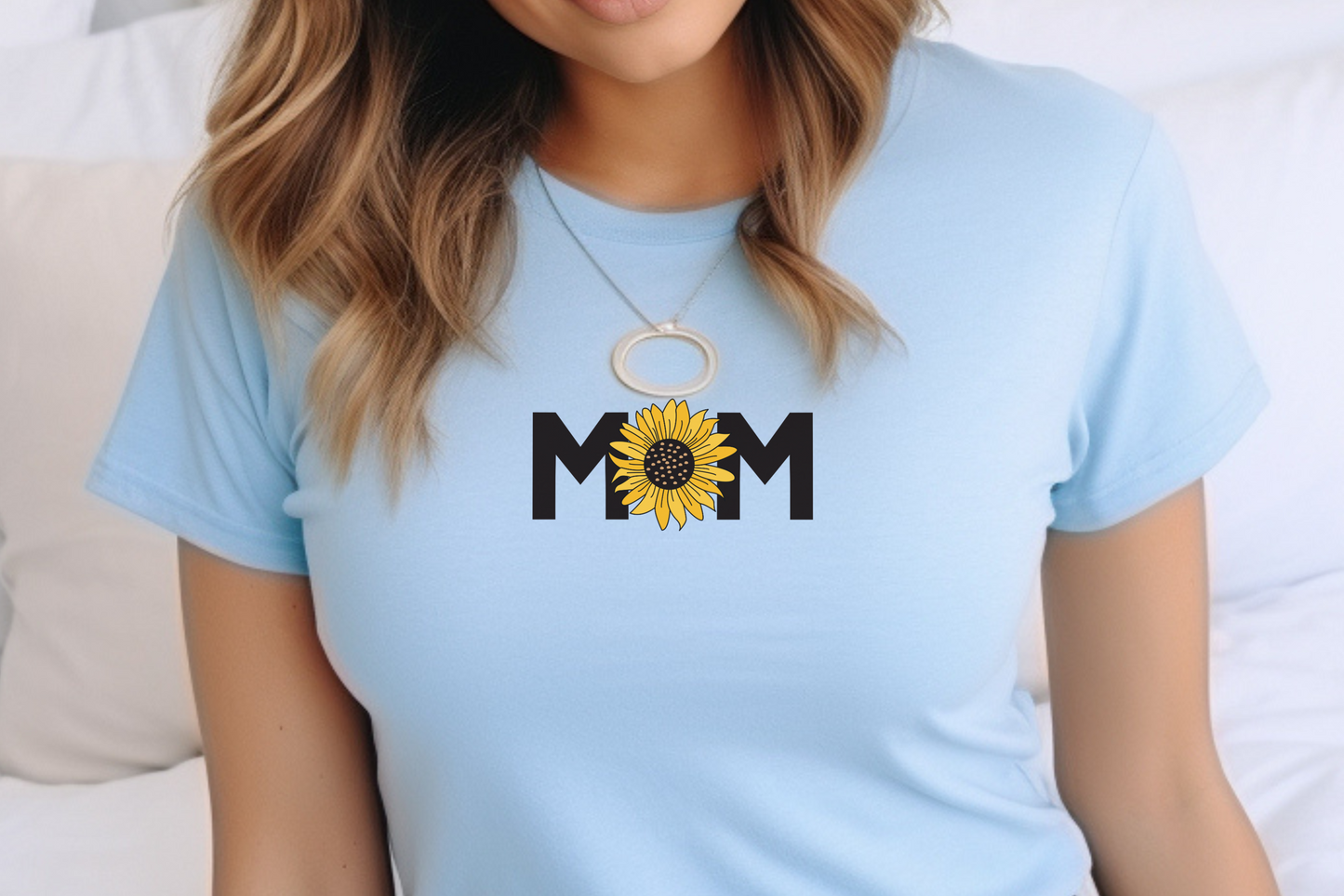 Sunflower T-Shirt for Mom - Perfect Mother's Day Gift, Cute Sunflower Shirt, Cozy & Comfortable Tee for Her