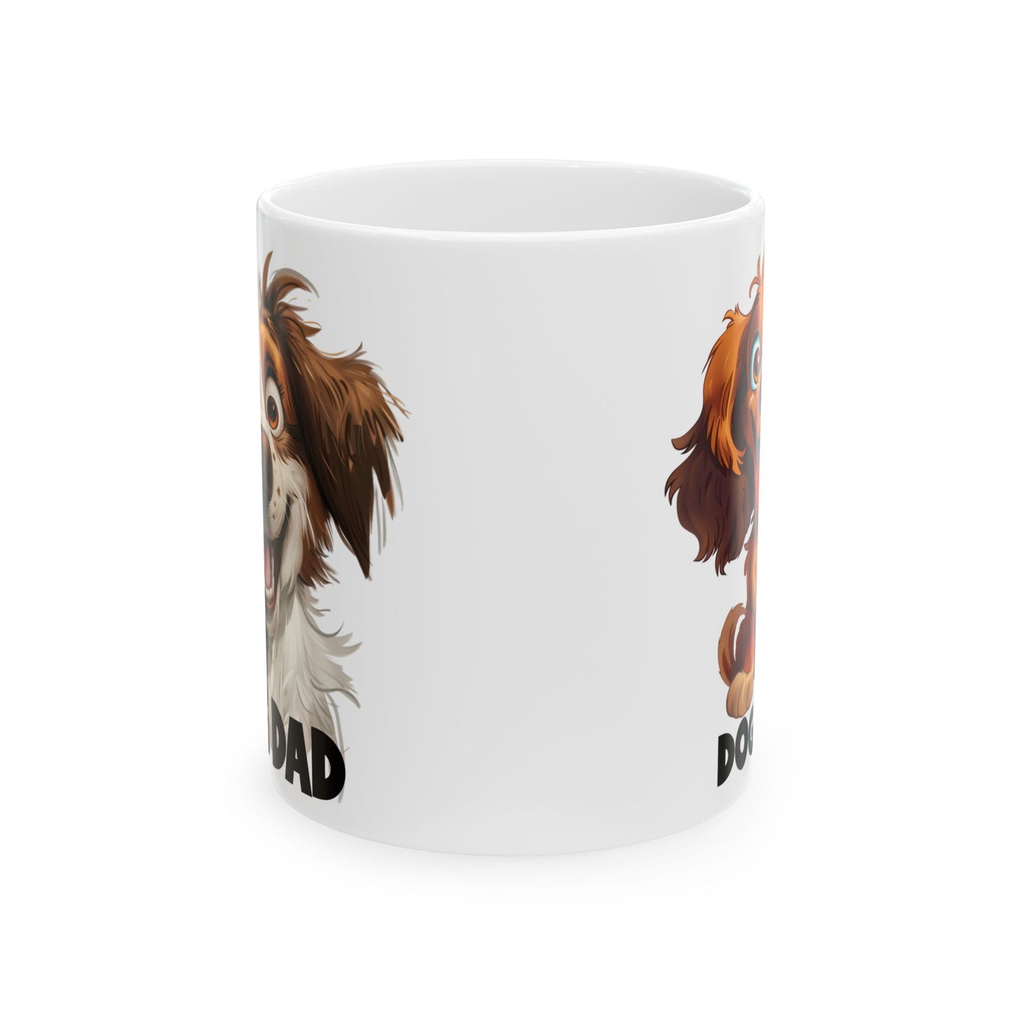 Dog Mom, Dog Dad Ceramic Mug, (11oz, 15oz)