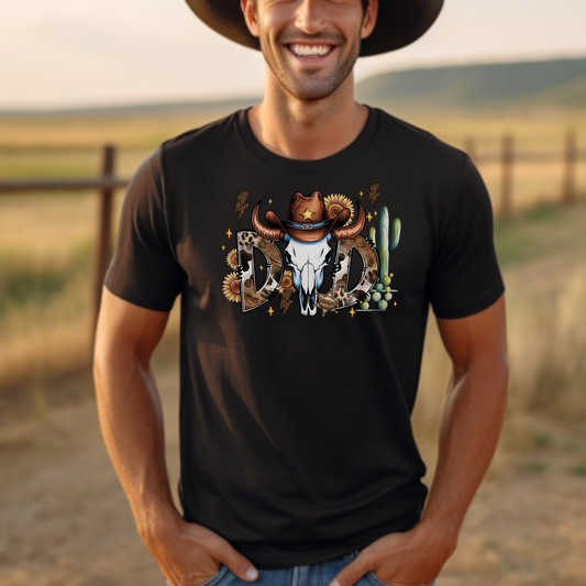 Dad Cowboy T-Shirt for Father's Day | Perfect Gift for Cowboy Lovers | Fun & Stylish Tee for Dads