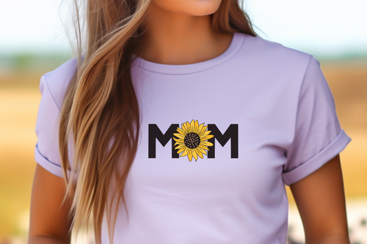Sunflower T-Shirt for Mom - Perfect Mother's Day Gift, Cute Sunflower Shirt, Cozy & Comfortable Tee for Her