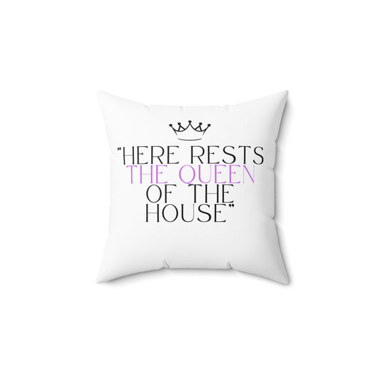 Spun Polyester Square Pillow